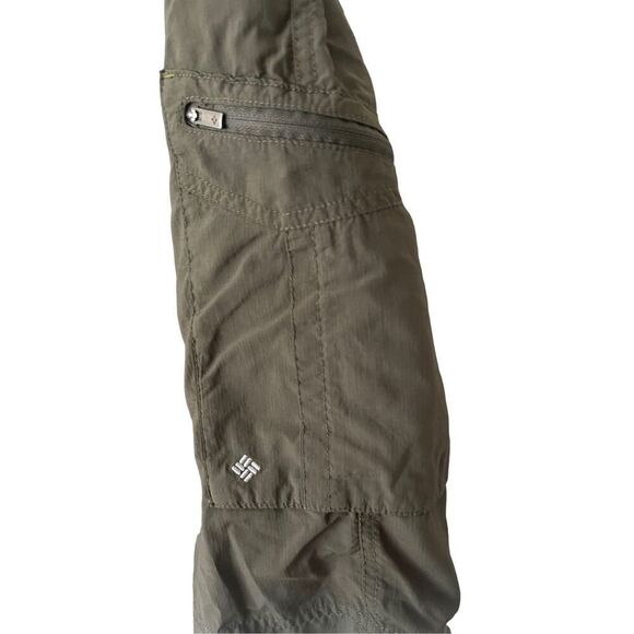 Columbia Mens Forest Green Omni-Shade Sun Protection Cargo Shorts Size 40W - Picture 7 of 14